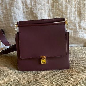 Polene numero Sept burgundy